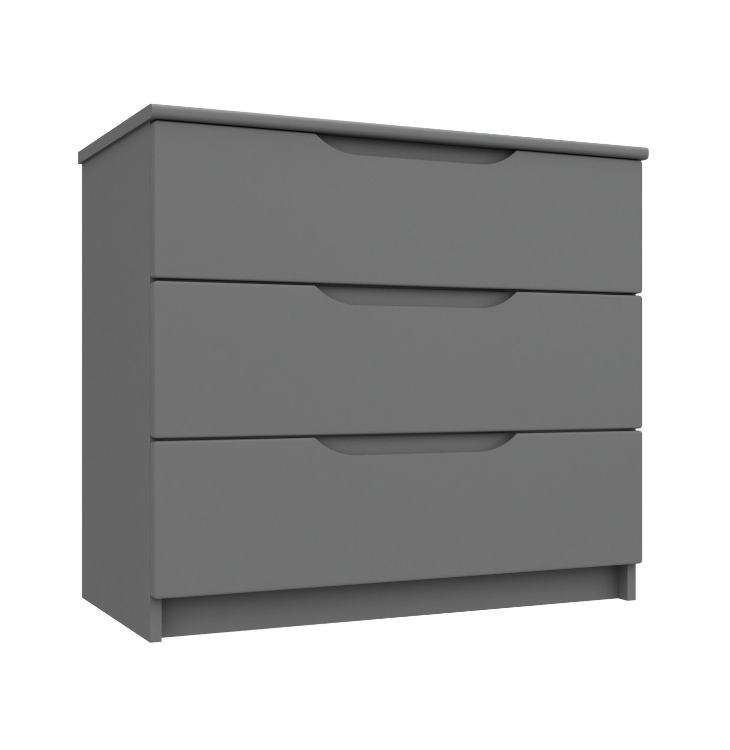 Kira 3 drawer combo hot sale dresser with hutch