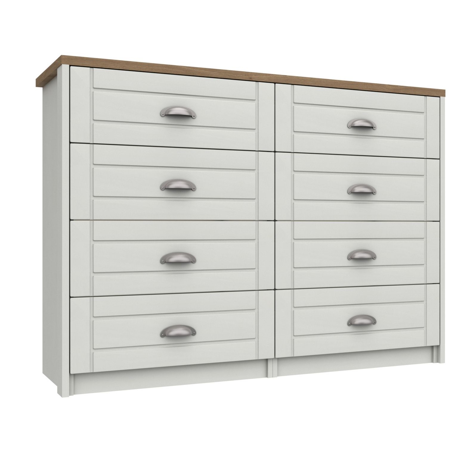 Sienna 4 Drawer Double Chest