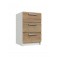 White & Natural Rustic Oak